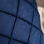 Ensemble de 2 coussins carrés crème à motif de losanges carrés (20 po x 20 po)-128394003-128394002