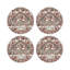 Sous-verres ronds en cuir Royal Vegan de Royal William et Mary-660188117