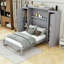 Lit escamotable avec garde-robe et tablette de rangement Murphy-1050556963-1050556961