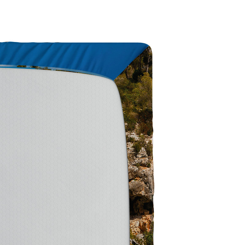 Drap-housse de montage flottant yacht, Drap-housse de taille simple