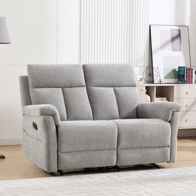 Canapé inclinable manuel en chenille de 57,5 po de largeur