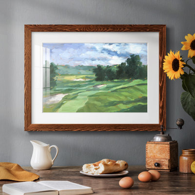 Golf Course Study IV, reproduction d'art encadrée