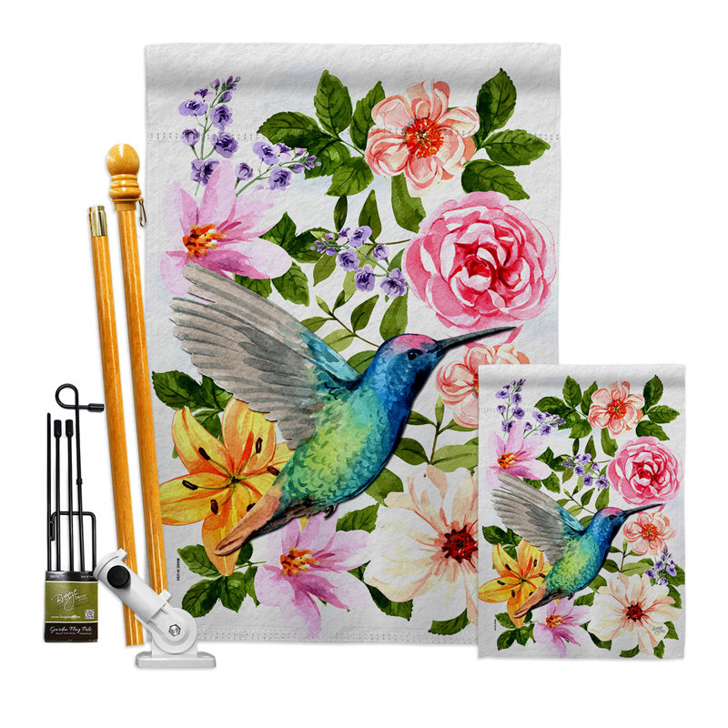 Ensemble de drapeaux double face en polyester 40 po x 28 po