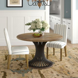 Lieb Acacia Round Dining Table