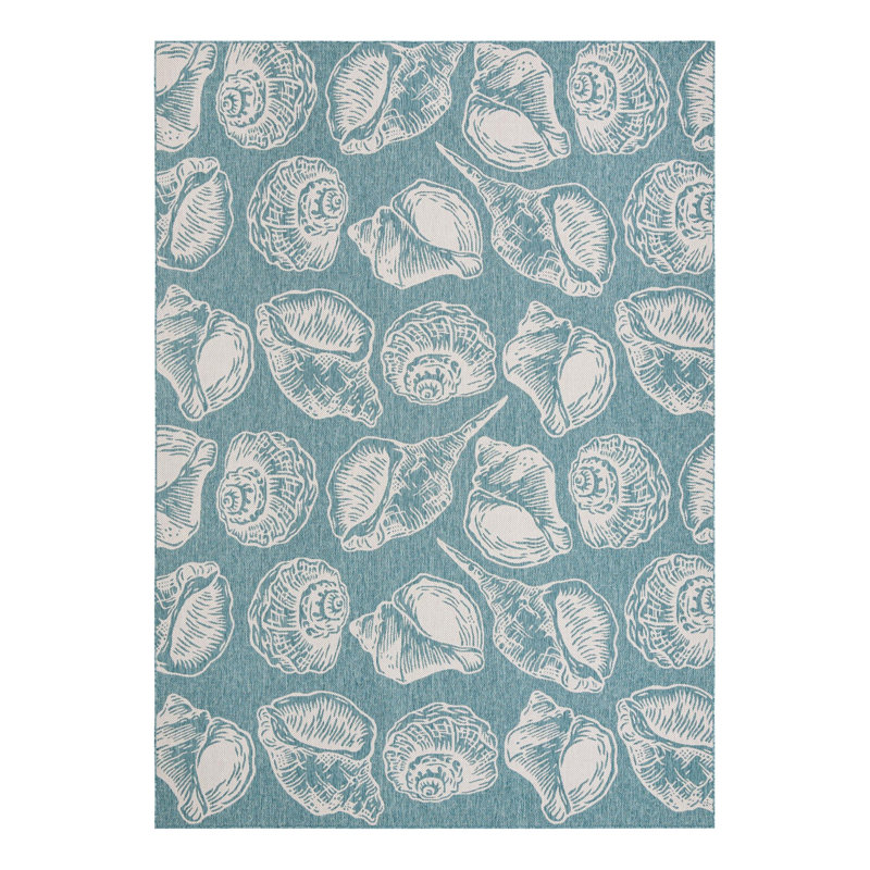 Angelys Indoor/Outdoor Area Rug, Rectangle 10' x 14'1"