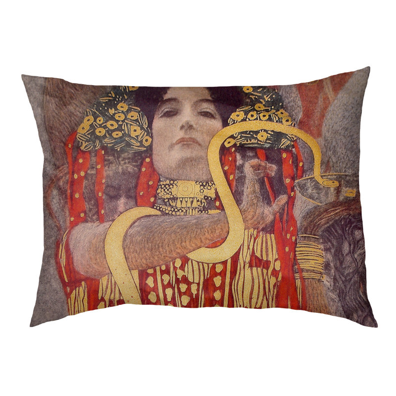 Coussin stylisé pour chat hygeia Carlile, Moyen (L 42,5 po x l 32,5 po), Rouge