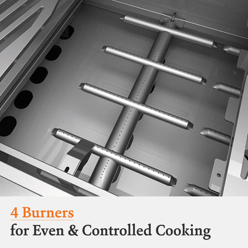 Hestan Flagship 42" Built-In Grill, Liquid Propane