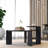 Nesting Round Wood Coffee Table Set with End Tables