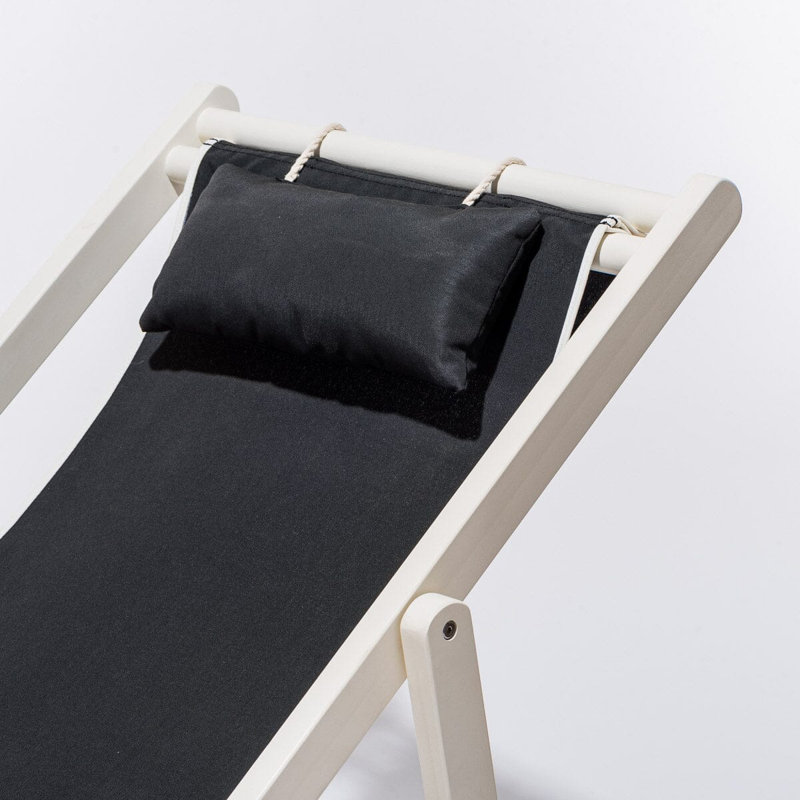 Fauteuil Sling, Noir / blanc