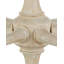 Lustre classique / traditionnel à 6 lumières de style bougie avec accents en fer forgé Aleister