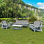 Hanches avec grain de bois, jardin extérieur blanc, coussin de coussin, blanc / gris, coussins contre les allergies