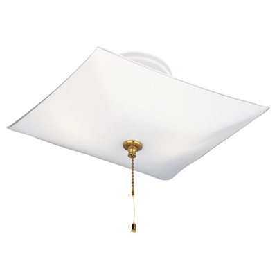 Glass Semi Flush Mount
