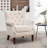 Durgan 29" Wide Velvet Tufted Wingback Chair-1520662237