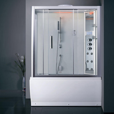 Douche à vapeur 59" x 87,4" platinum