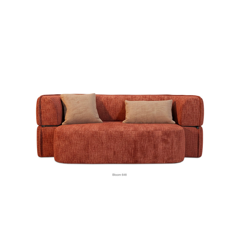 Soft Island Sofa, Red