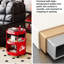 Chariot de rangement en fer avec plusieurs tablettes et motifs à la mode, conçu pour les tablettes mobiles de style Dopamine dans les salons et les chambres