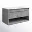 Kasper 36'' Single Bathroom Vanity with Resin Top-843873628