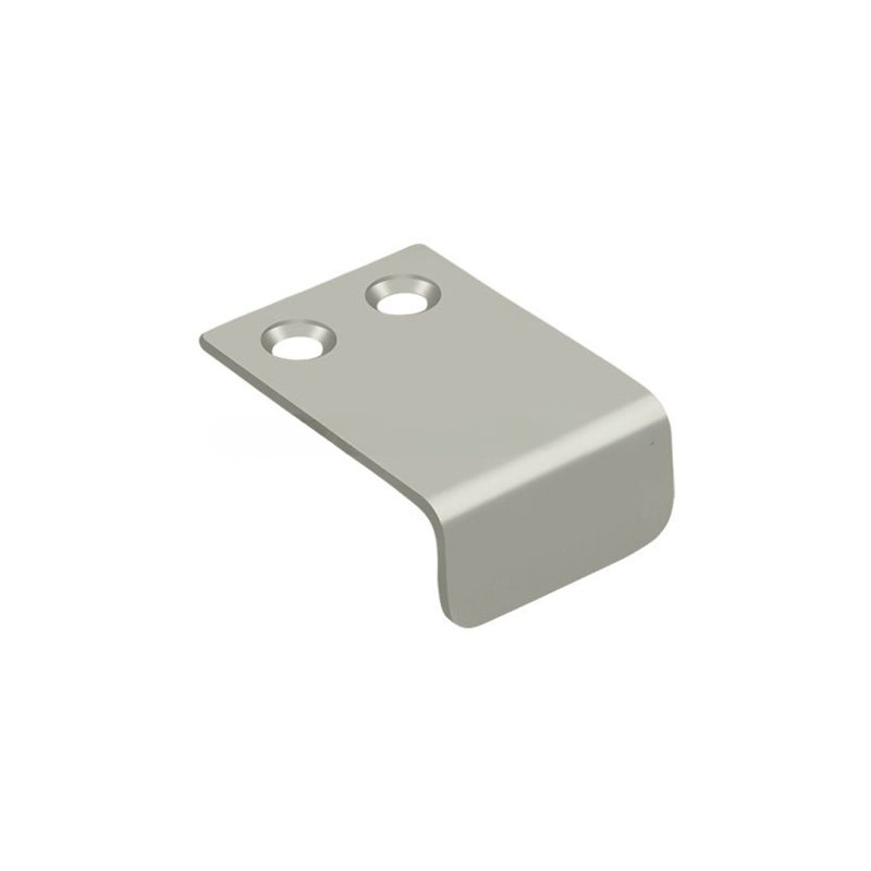 Deltana DCM115U15 Drawer, Cabinet, Mirror Pull, 1" x 1-1/2" in Brushed Nickel, Brushed Nickel