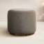 Sinclair Outdoor Teak Standard Ottoman with Sunbrella Cushion-881904688
