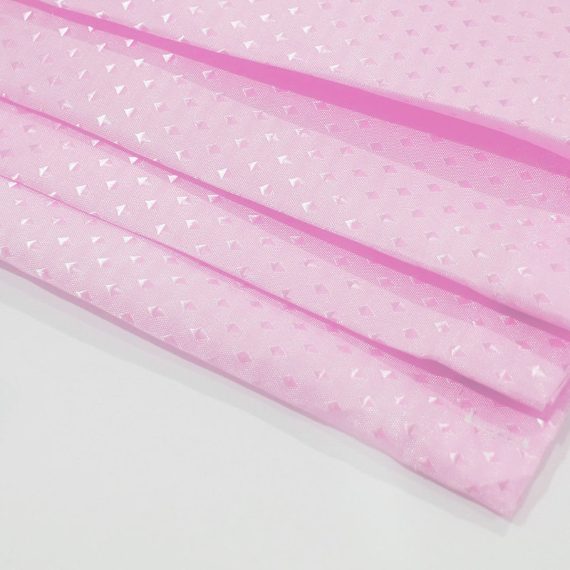 Shower Curtain with Hooks Included, Pink