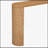 Stylish Semi-cylindrical Legged Porch Table with Multi-functional Design for Various Rooms-887120175