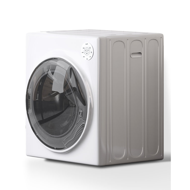 120V Portable Dryer,Portable Dryer Machine for Clothes,High End Laundry  Front Load Tumble Dryer Machine with Stainless Steel Tub & Touch Control  Screen for Apartment,Dorm-1500W