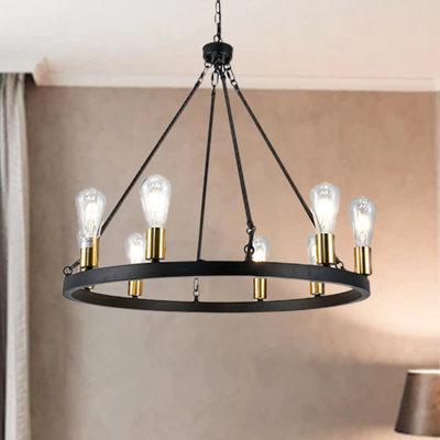 Lustre unique / remarquable à 6 lumières Hemperley