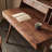 Small sized solid wood desk