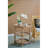 Round End Table Wood Side Table