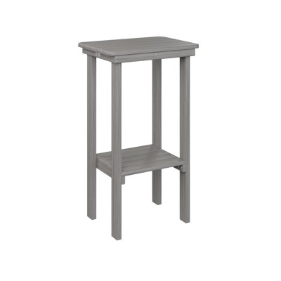 Rectangular Outdoor End Bar Table