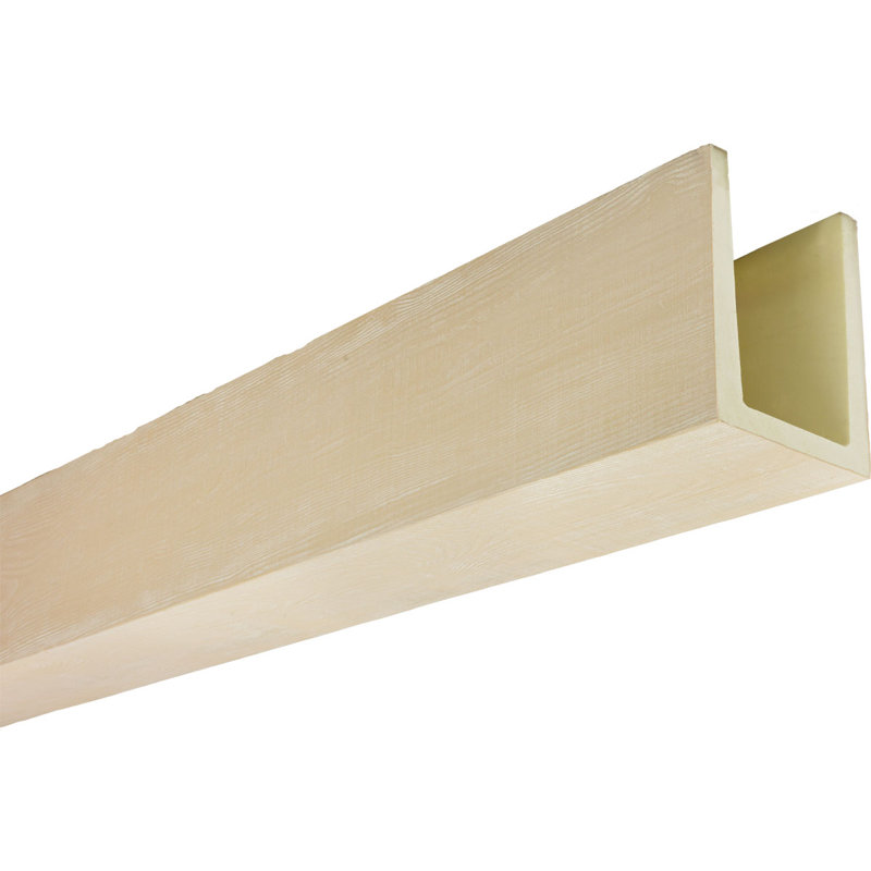 Poutre à 3 côtés Heritage Timber, Vanille Chai, H 7,5 po x l 5,5 po x P 144 po