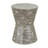 Tapered Capiz Stool with Star Pattern