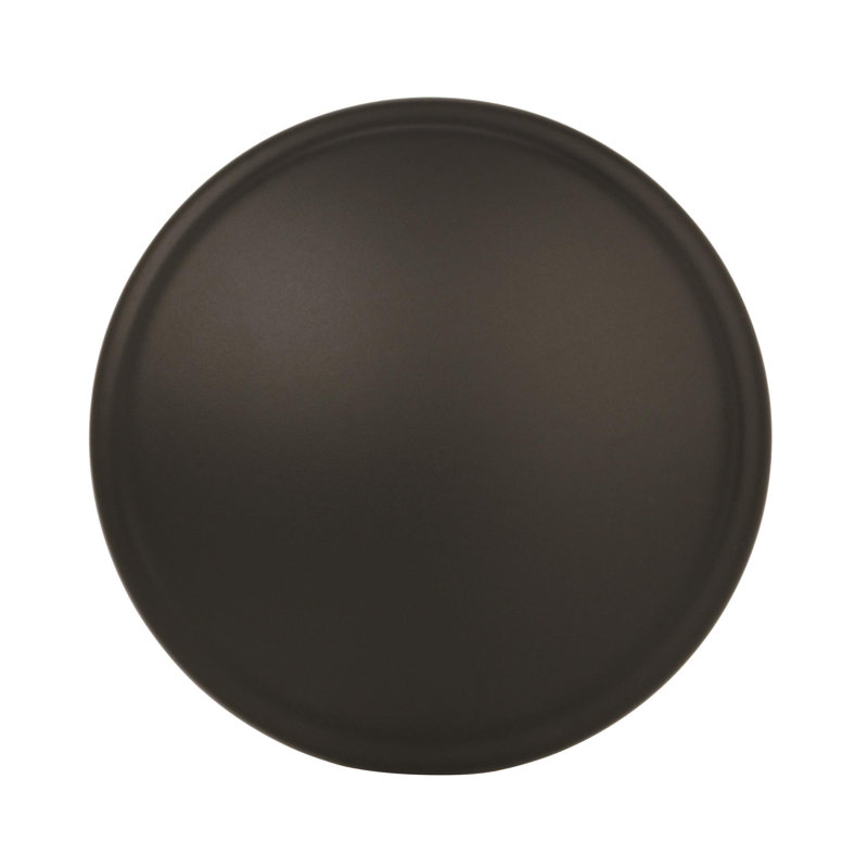 1 1/4" Diameter Mushroom Knob Multipack, Matte Black