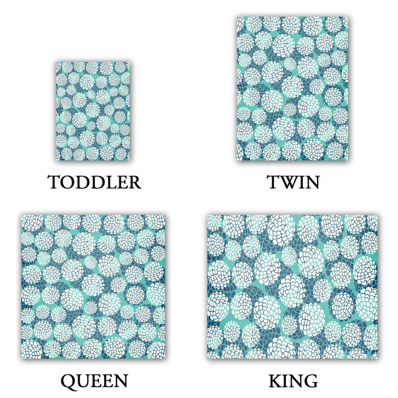  Housses de couette en microfibre Pom, Housse de couette pour grand lit et 2 taies décor
