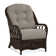 Chaise avec accoudoirs en rotin Everglade