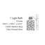 Crystal Kay 1 - Light Vanity Light