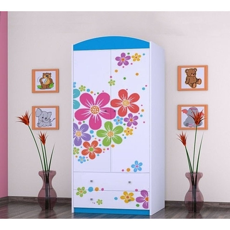 Witten 2 Door Wardrobe, Blue