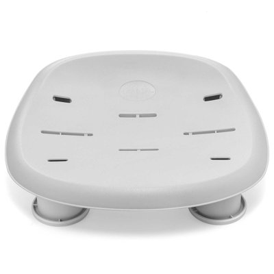 Bestway Spa Seat Height Adjustable Manual Grey PP and Stainless Steel Chair