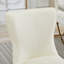 Chaise parsons rembourrée en velours capitonné Chary-250749954