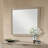 48"Leanna Collection Ribbed‑Wood Frame Decorative Mirror