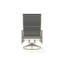 Chaise berçante pivotante en polymère de qualité marine Leeward Sling-98714607-99364472