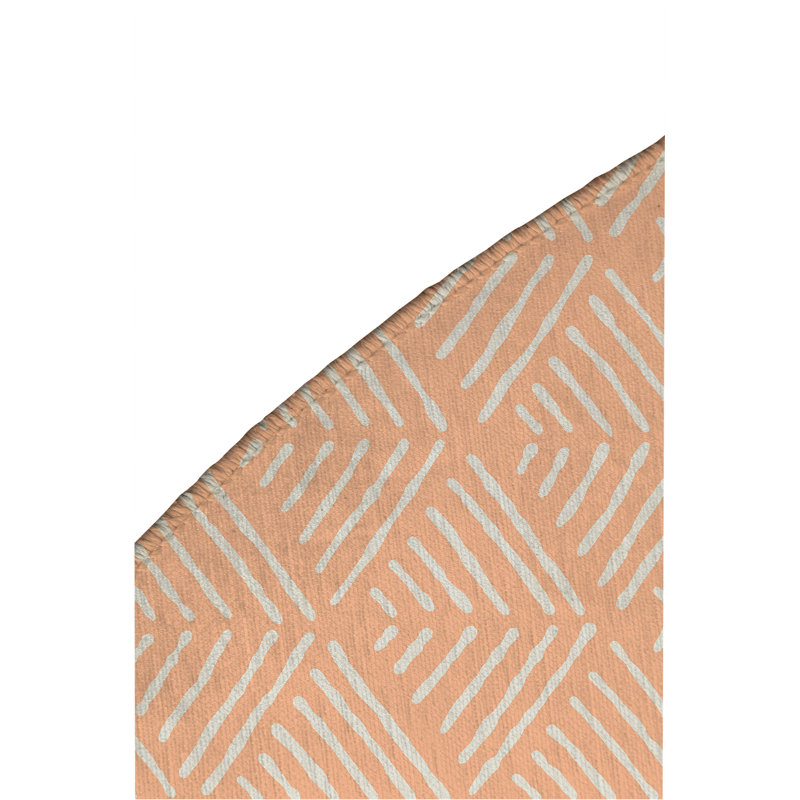 Tapis d'extérieur antidérapant Tribal Dreamer, Rond 5 pi