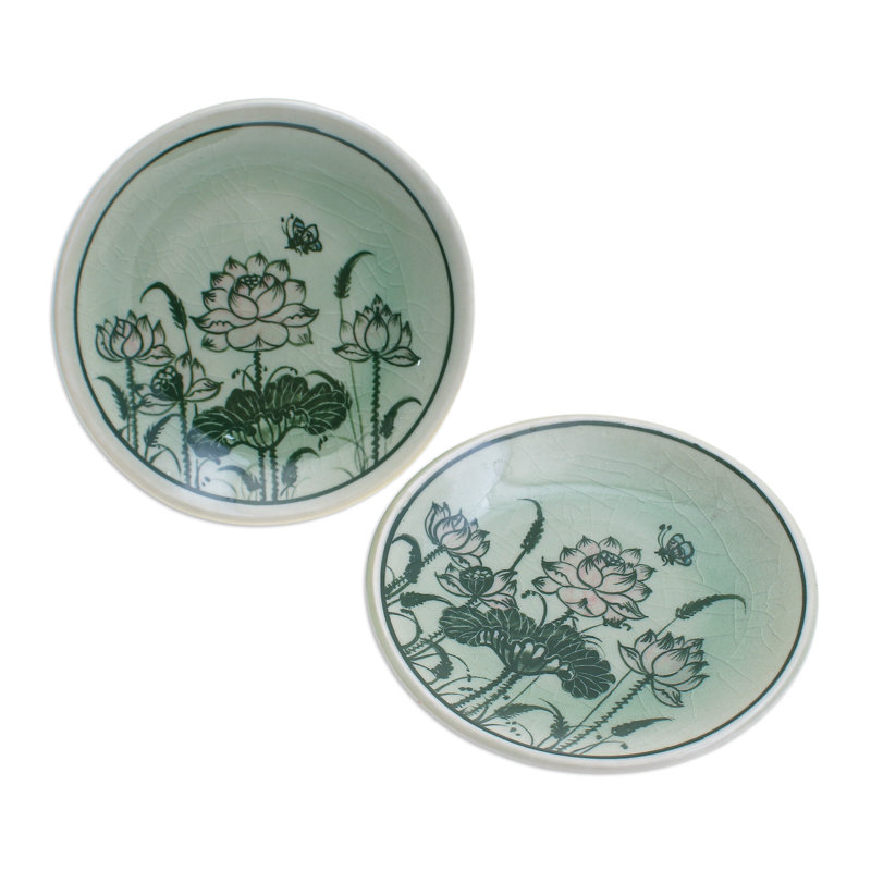 Soucoupes en céramique Darby Home Co