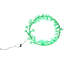 Couronne de Noël lumineuse en PVC 30 po
