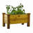 Handmade Wood Elevated Planter-7366366
