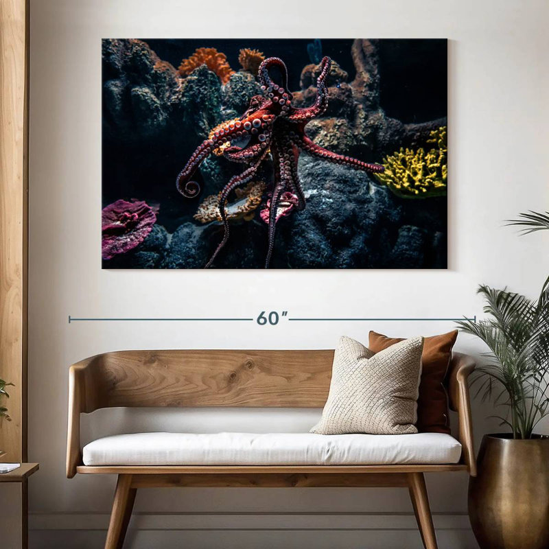 Brampt Octopus Habitat, H 34 po x l 51 po