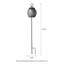 Lanterne extérieure à énergie solaire 32,25 "H