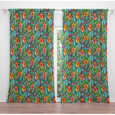 Rideau en polyester Outley