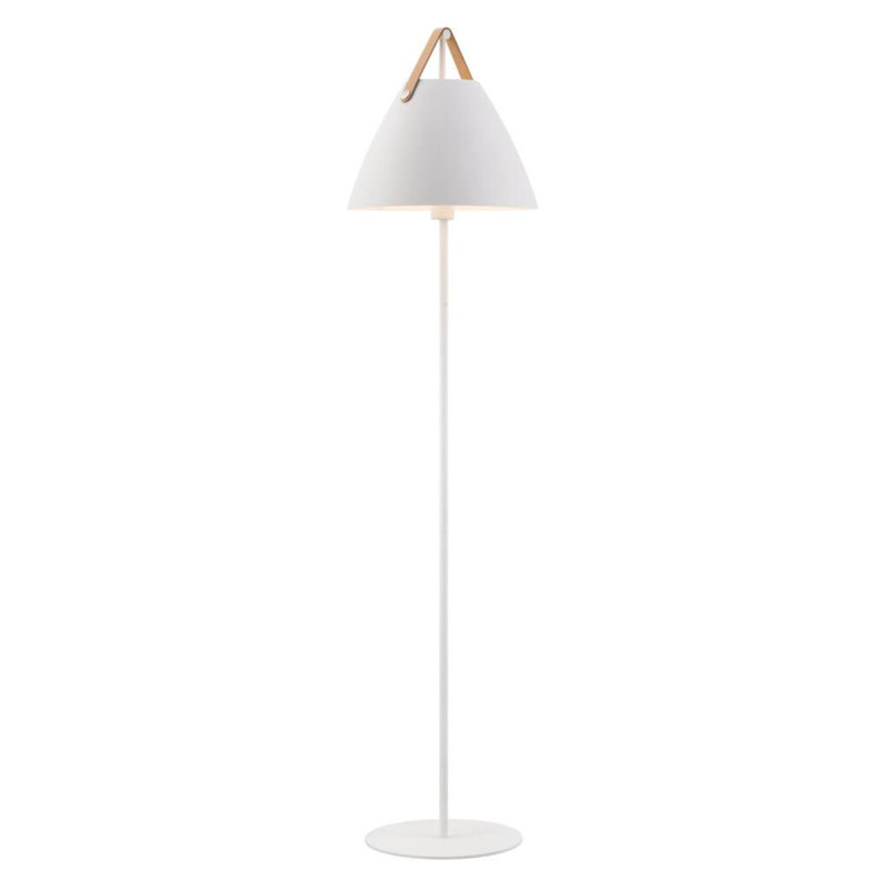 153.7cm Traditional Floor Lamp, White