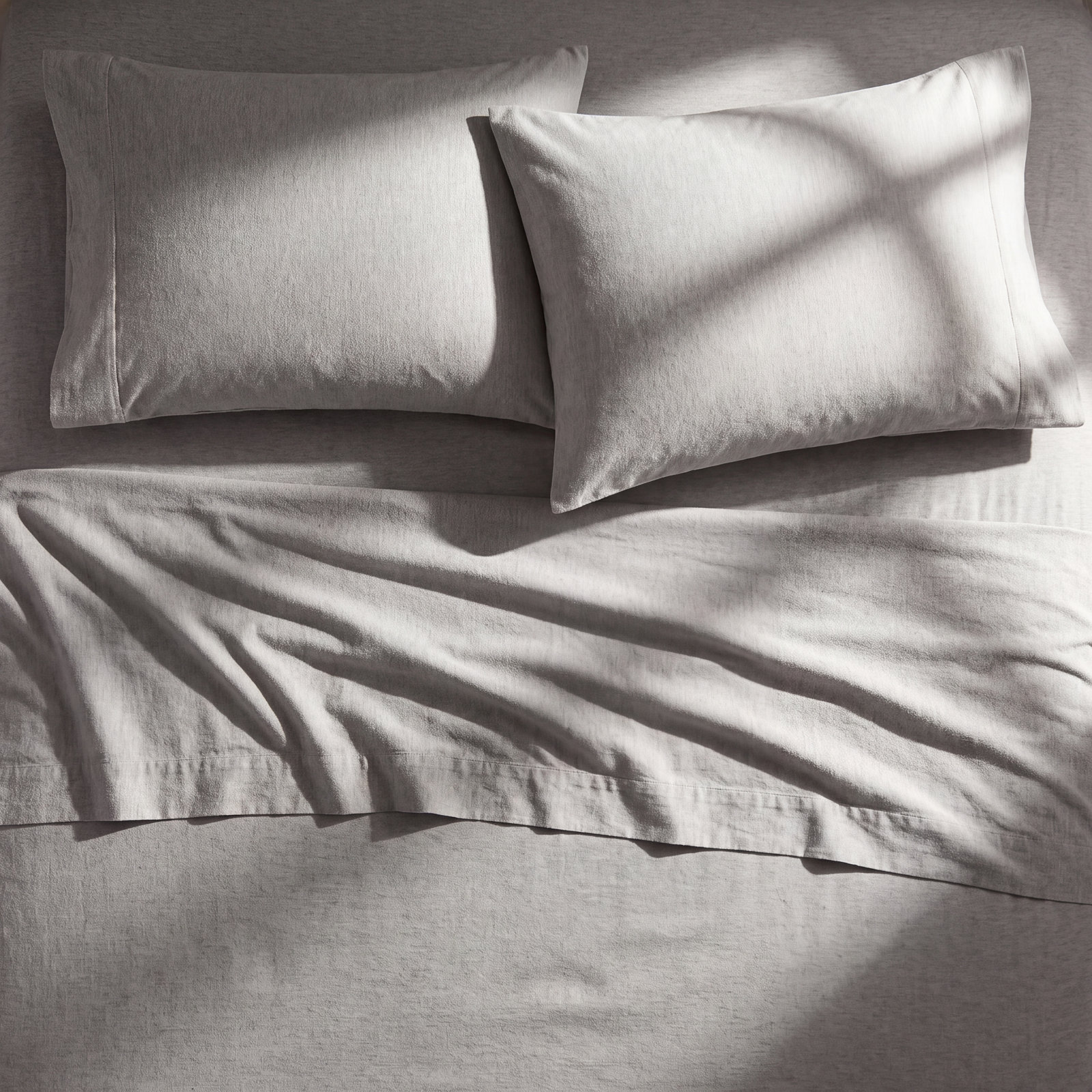 Cotton Flannel Pillowcase, Standard